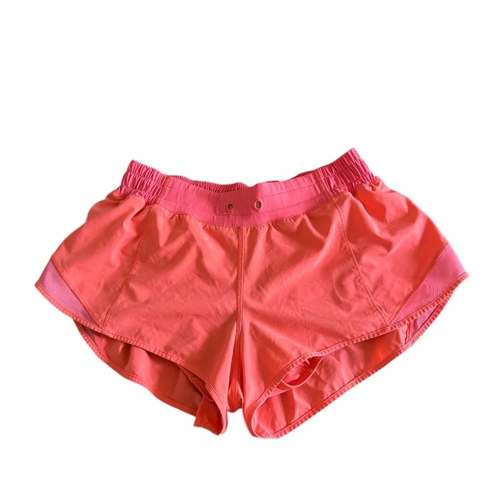 Lululemon Hotty Hot Short in Orange